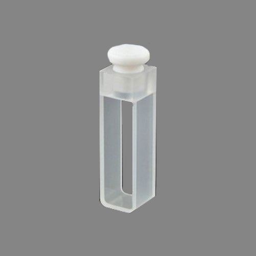 Celda de cuarzo 3.5 ml con tapón de teflón