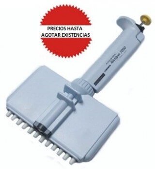Micropipeta de 12 canales 40-200ul