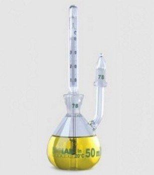 Picnometro calibrado con termometro 100ml