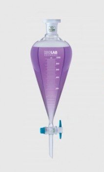 Embudo de separacion graduado 100ml