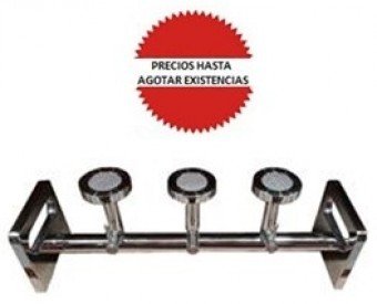 Manifold de filtracion de 3 plazas