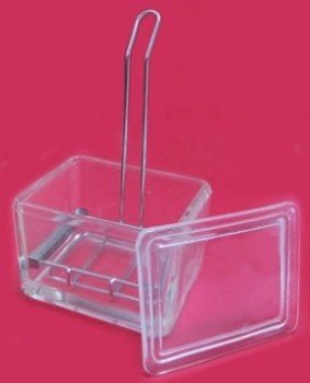 CAJA CON RACK PARA 20 PORTAOBJETOS