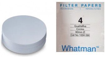 Papel filtro # 4 de 9cm