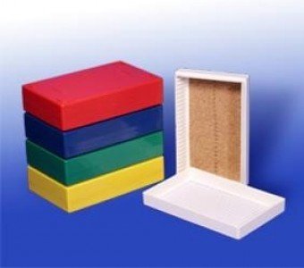 Caja Para 25 Portaobjetos