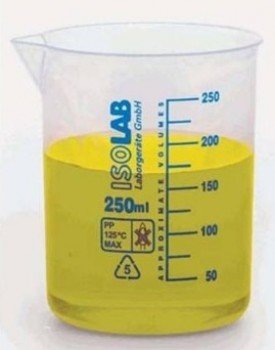 Vaso de plastico impresion en azul 500ml