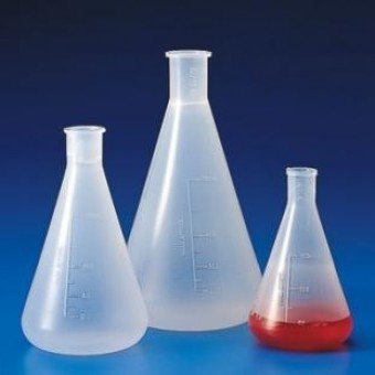 Matraz erlenmeyer de PP 125ml