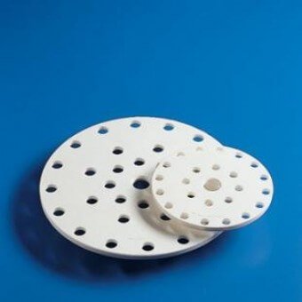 Placa para desecador de PP 190mm