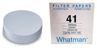 Papel filtro # 41 de 12.5cm