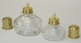 LAMPARA DE ALCOHOL CON TAPA METALICA  120ML