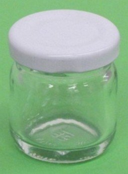 Frasco tarro con tapa de metal 370ml
