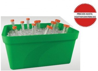 Bandeja de plastico para hielo 9L verde