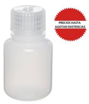 Frasco rodondo boca angosta HDPE 30ml