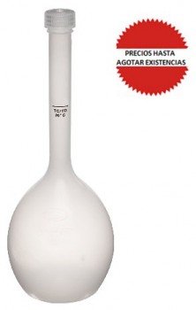 Matraz volumetrico PP clase B 50ml