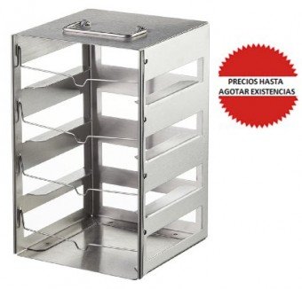 Soporte vertical para 4 criocajas