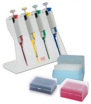 JUEGO DE 4 MICROPIPETAS LABMATE