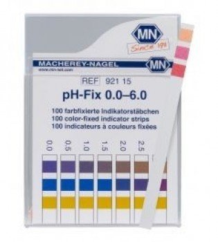 Consumibles y accesorios, Papel indicador PH 0-6
