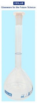 Matraz volumetrico de vidrio 1000ml