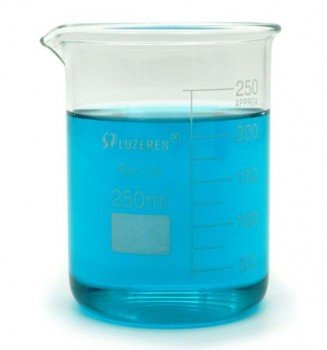 Vaso de vidrio boro 3.3 de 250ml