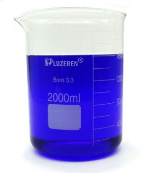 Vaso de vidrio boro 3.3 de 2L