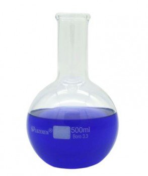 Matraz de ebullicion fondo plano 500ml
