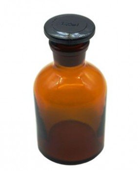 Frasco ambar para reactivo 125ml