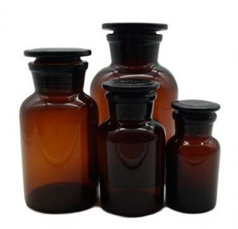 Frasco para reactivo boca ancha 250ml