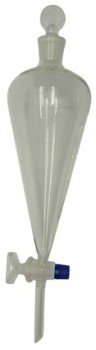 Embudo de separacion llave de vidrio 125ml