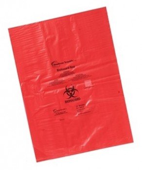 Bolsa PP roja 8X12