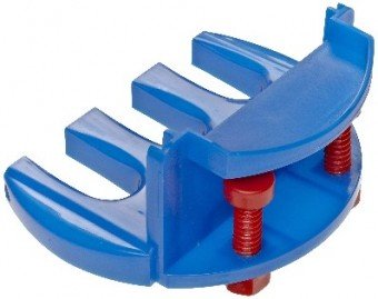 Sujetador de pipetas azul