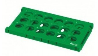 Gradilla doblable para 18 tubos de 50ml 2/pq