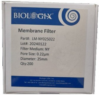 Membrana nylon 0.22um, 25mm