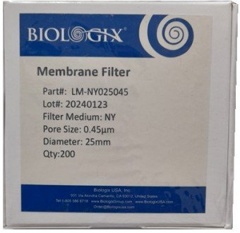 Membrana nylon 0.45um, 25mm