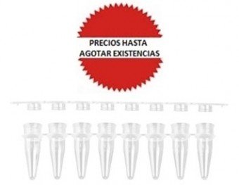 Tubos para PCR de 0.2ml