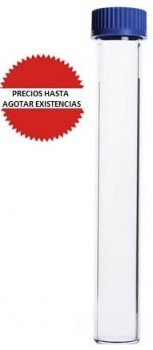 Tubo de vidrio para hibridacion