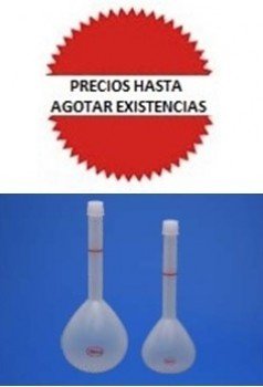 Matraz volumetrico de PP de 1000ml