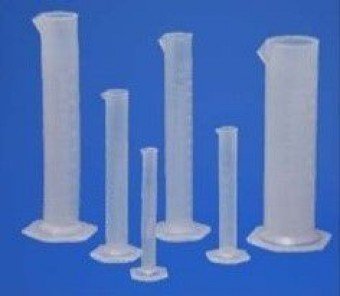Probeta de PP 1000ml base hexagonal