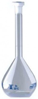 MATRAZ VOLUMETRICO 10ML TAPON DE PLASTICO