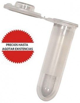Microtubos PP de 2ml para centrifuga