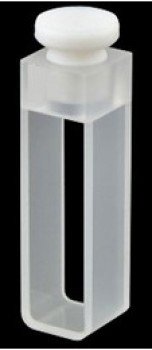 Celda de cuarzo 3.5ml con tapon de teflon