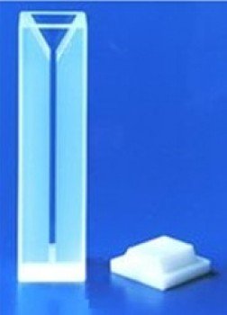 Celda de cuarzo uv micro 0.35ml