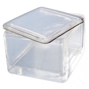 Caja de vidrio para tincion sin rack