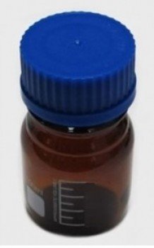 Frasco vidrio ambar graduado 100ml