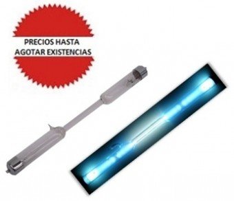 Tubo espectral de mercurio