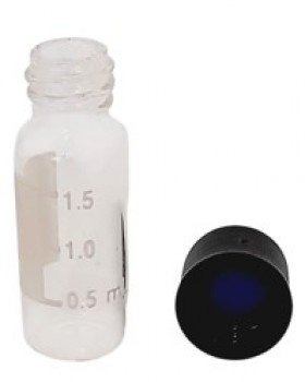 Vial de vidrio graduado 2ml