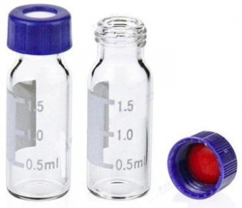Vial de vidrio claro 2ml