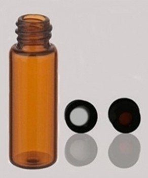 Vial de vidrio ambar 12ml