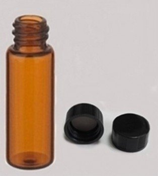 Vial de vidrio ambar 10ml