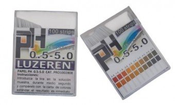 Consumibles y accesorios, Papel indicador PH 0.5 – 5.0