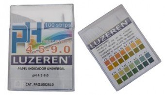 Consumibles y accesorios, Papel indicador PH 4.5 – 9.0