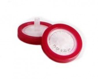 Filtro para jeringa PVDF 25mm x 0.22um